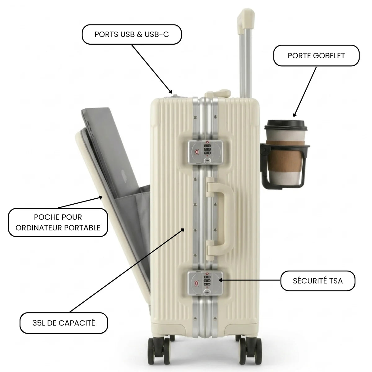 Valise Cabine Intelligente